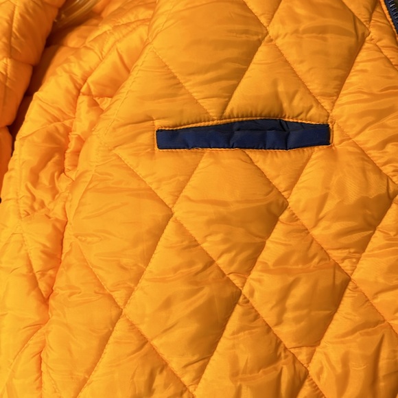 Vtg Royal Blue 1990s St Louis Blues NHL Logo 7 Full Zip Hooded Puffer Jacket XL - Picture 9 of 13